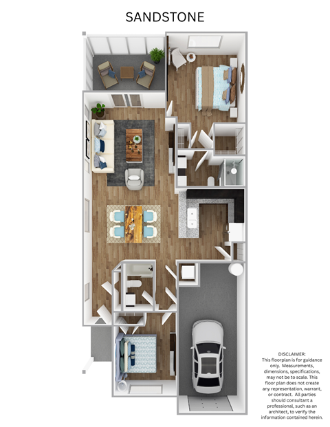2 bed 2 bath at Stepping Stone at Bridgewater Apartments, Little River, SC, 29566
